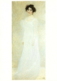 Portret van staande vrouw, Gustav Klimt