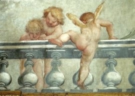 Uit een engelprocessie 2, Palazzo Altemps
