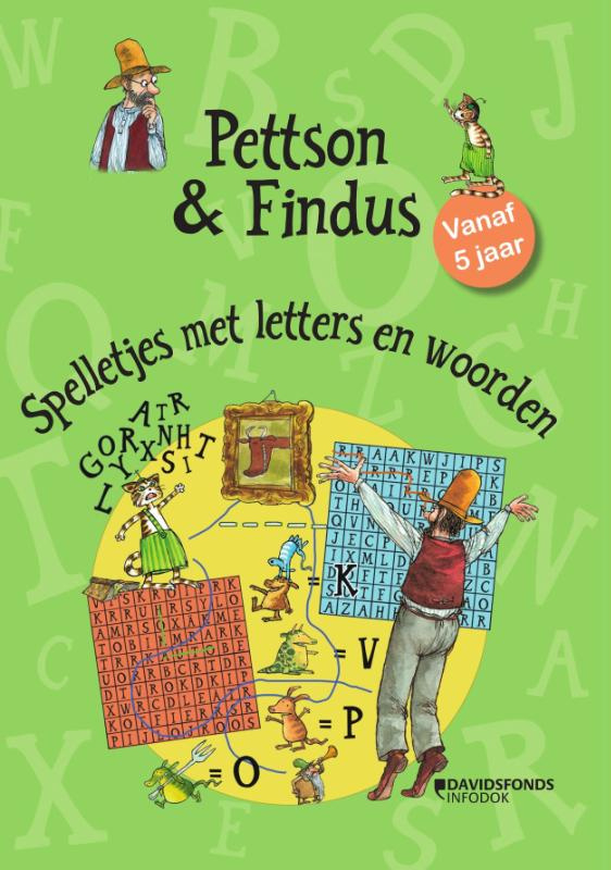 Pettson & Findus - Spelletjes met letters en woorden