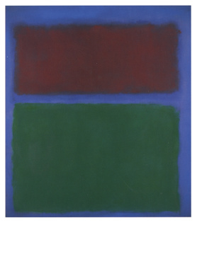 Groen en kastanjebruin, Mark Rothko