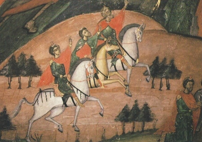 De heilige drie koningen, Byzantijns