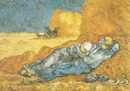 Middagslaapje, Vincent van Gogh