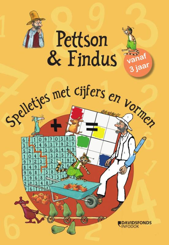 Pettson & Findus - Spelletjes met cijfers en vormen