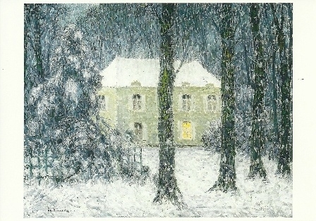 Winteravond, Henri le Sidaner