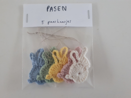 gehaakte paashaasjes