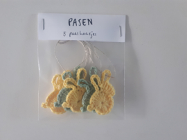 gehaakte paashaasjes