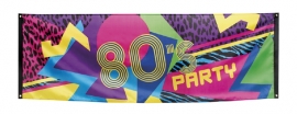 Party banner jaren 80