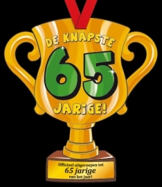 Party Trophy - 65 jaar