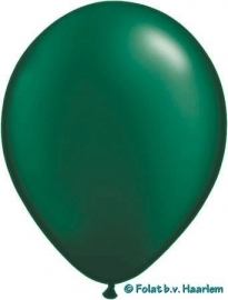 Kwaliteitsballon standaard - donkergroen - 50 stuks