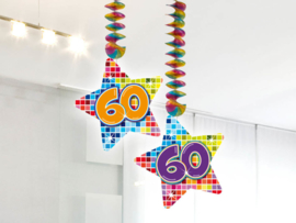 Hangdecoratie 60 jaar blocks