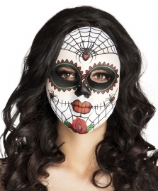 Day of the dead masker Mrs.