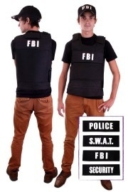 FBI vest deluxe 4 in 1