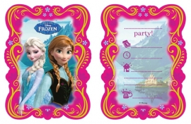 Frozen Elsa uitnodigingen