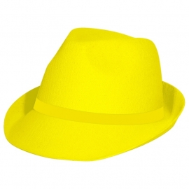 Neon hoed Geel