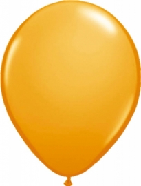 Mini ballonnen 13 cm oranje