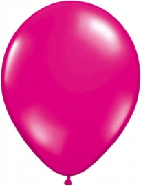 Mini ballonnen 13 cm Magenta