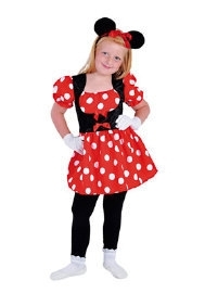 Luxe jurk Minnie mouse