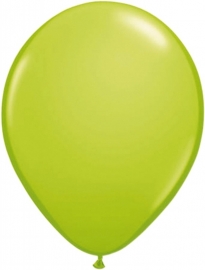 Mini ballonnen 13 cm appelgroen