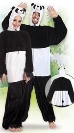 Panda kostuum plushe