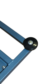 Transportwagen PFL t.b.v. 16 palen-40 koorden, palen liggen geklemd in rubbers - info