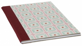 Notebook Retro Cahier - pink green