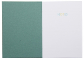 Notebook Retro Cahier - green yellow