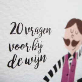 20 vragen voor bij de wijn