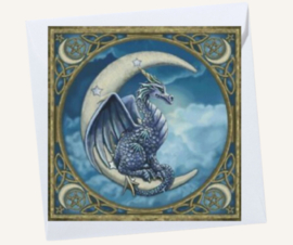 Dragon Greeting Card by Lisa Parker