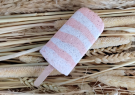 Ice Lolly with Cranberries and Orange Bath Bomb Real Bath Treat