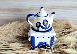 Oil Burner Ceramic Teapot