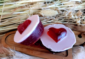 Zeep broodje - Roden appel hart 85 gram