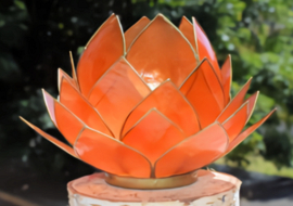 Lotus Ambient Light - Oranje with Goudrand Deluxe