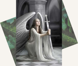 Blessing Greeting Card by Anne Stokes