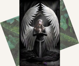 Prayer for the Fallen Greeting Card by Anne Stokes