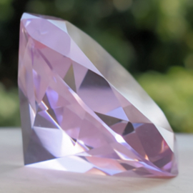 Pink Crystal Diamond 80 mm