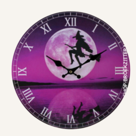 Wall Clocks Witch on Broom