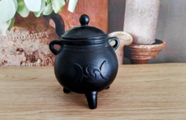 Heksenketel Spaarpot met Maanmotief