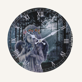 Wall Clocks van Jessica Galbreth - Guardian Angel