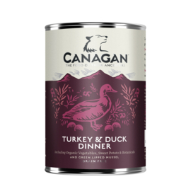 Turkey & Duck Dinner 400gr