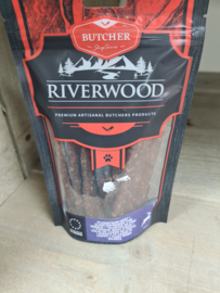 Riverwood Vleesstrips Hert 150gr
