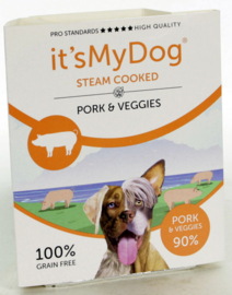 Steam Cooked Pork & Veggies 395gr