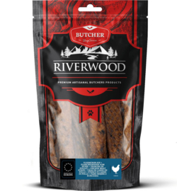 Riverwood Vleesstrips Kip 150gr