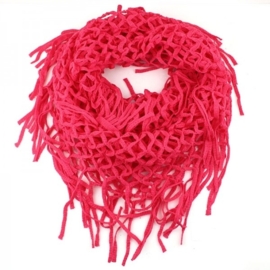 Roze col sjaal