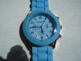 Leuk blauw horloge