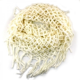 Witte col sjaal