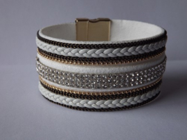 Brede armband met strass