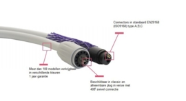 TURBINESLANG VOOR SIRONA UNITS, PLUG IN