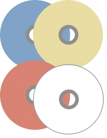 EVE POLIJSTDISC FIJN,KLEIN/ GROOT, 100 STUKS