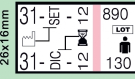 EC ETIKETTEN ZONDER STEAMINDICATOR