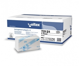 HANDDOEK CELTEX  V-GEVOUWEN